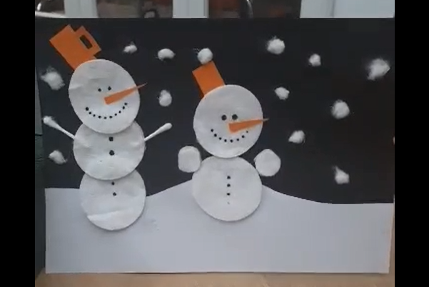 Tvorivá dielňa - Snehuliaci