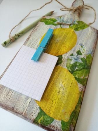 Kreativ klub  - servítkový lopárik na odkazy