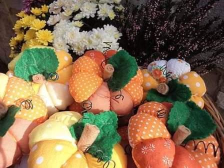 Kreativ klub - Šité tekvičky