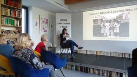 Simona Jurčová oživila v knižnici ženské spolky