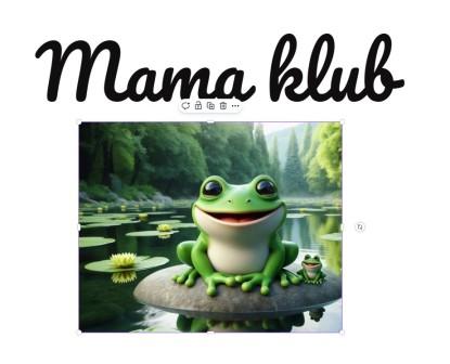 Mama klub - Úsmev pre žabku