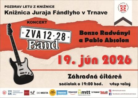 Bluesový koncert - Pozdrav letu z knižnice