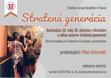 Stratená generácia